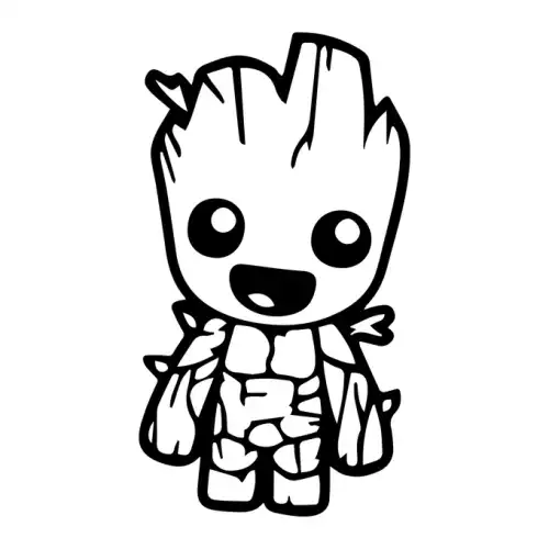 Groot SVG Design | SVG Files for Cricut & Print