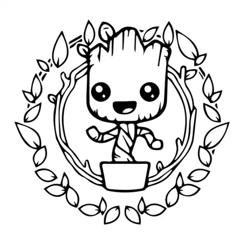 Groot SVG Design | SVG Files for Cricut & Print