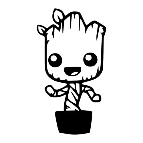Groot SVG Design | SVG Files for Cricut & Print