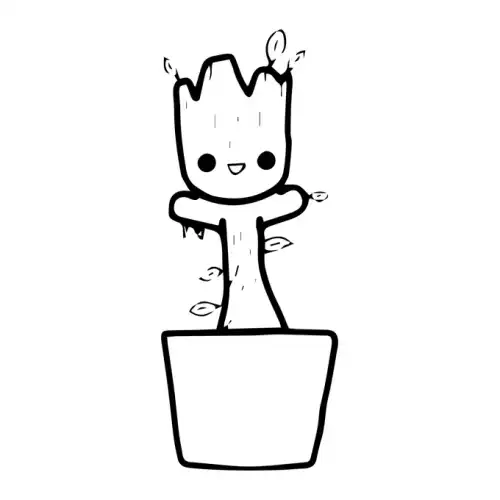 Groot SVG Design | SVG Files for Cricut & Print