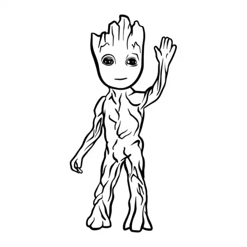 Groot SVG Design | SVG Files for Cricut & Print