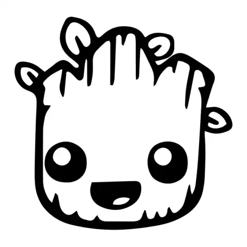 Groot SVG Design | SVG Files for Cricut & Print