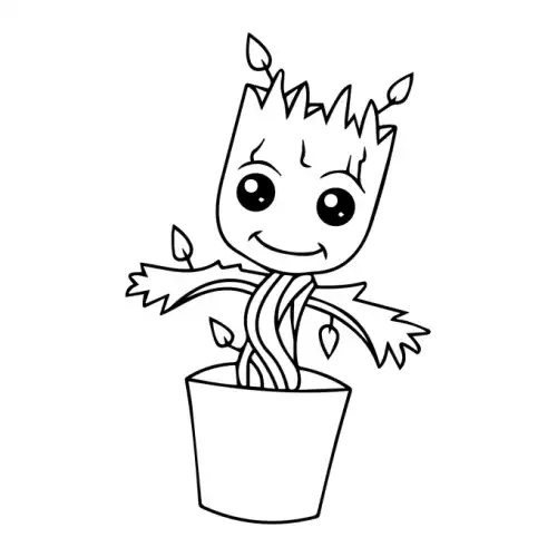 Groot SVG Design | SVG Files for Cricut & Print