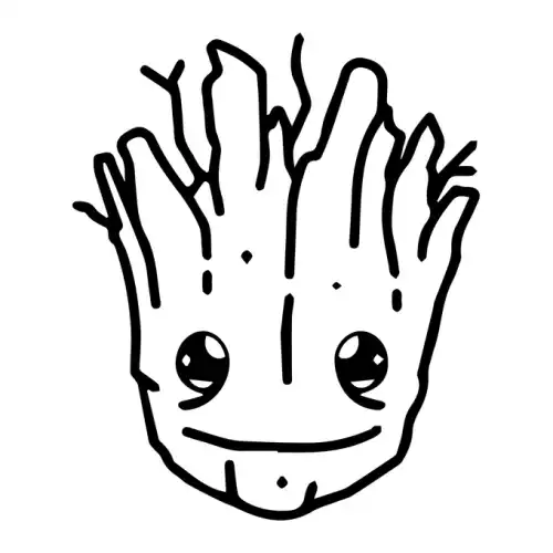 Groot SVG Design | SVG Files for Cricut & Print