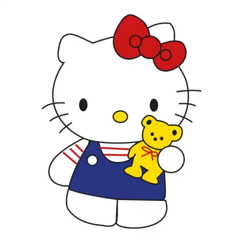 Hello Kitty SVG Design | SVG Files for Cricut & Print