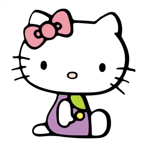 Hello Kitty SVG Design | SVG Files for Cricut & Print