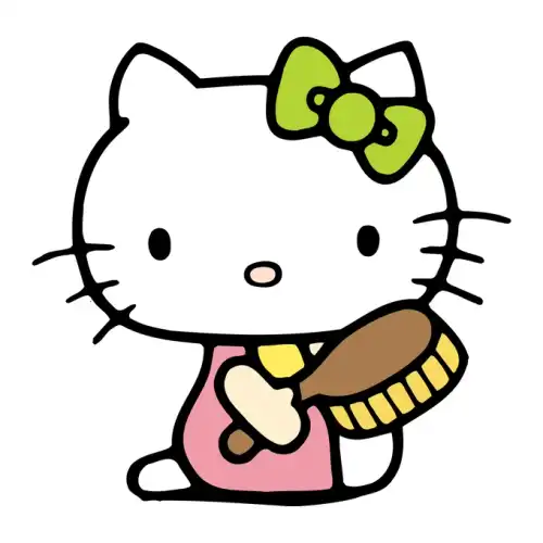 Hello Kitty SVG Design | SVG Files for Cricut & Print