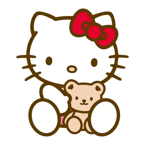 Hello Kitty SVG Design | SVG Files for Cricut & Print