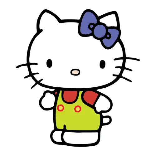 Hello Kitty SVG Design | SVG Files for Cricut & Print