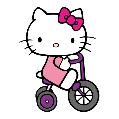 Hello Kitty SVG Design | SVG Files for Cricut & Print