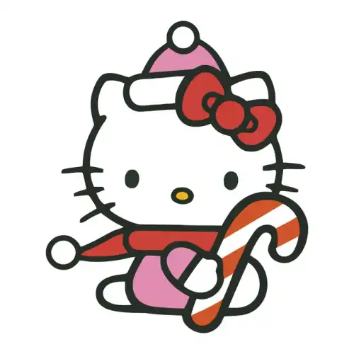 Hello Kitty SVG Design | SVG Files for Cricut & Print