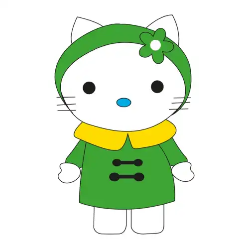 Hello Kitty SVG Design | SVG Files for Cricut & Print