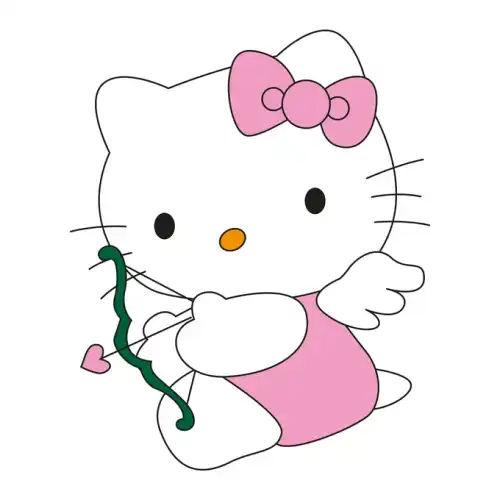 Hello Kitty SVG Design | SVG Files for Cricut & Print