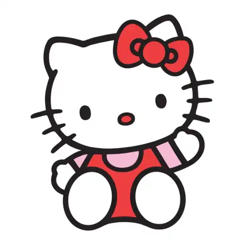 Hello Kitty SVG Design | SVG Files for Cricut & Print