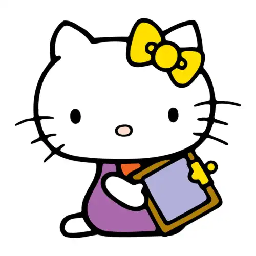 Hello Kitty SVG Design | SVG Files for Cricut & Print