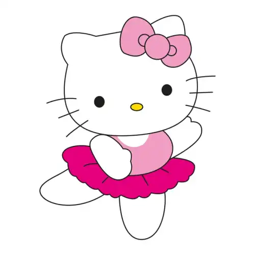 Hello Kitty SVG Design | SVG Files for Cricut & Print