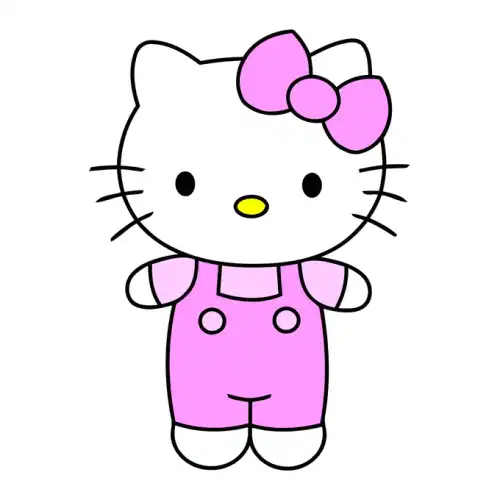 Hello Kitty SVG Design | SVG Files for Cricut & Print