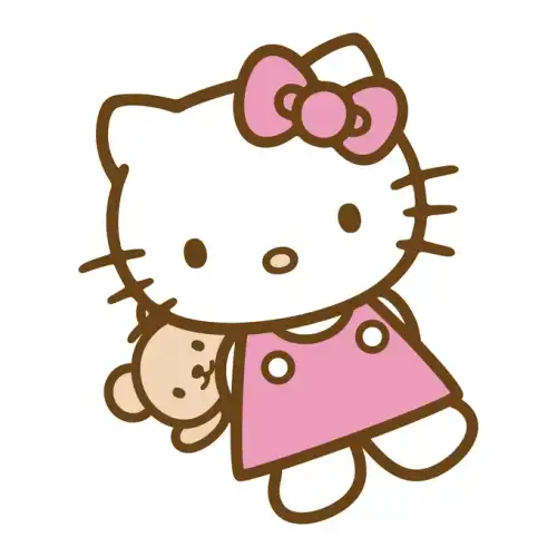 Hello Kitty SVG Design | SVG Files for Cricut & Print