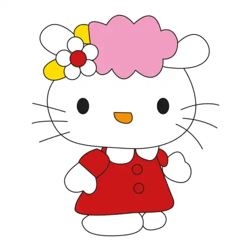 Hello Kitty SVG Design | SVG Files for Cricut & Print