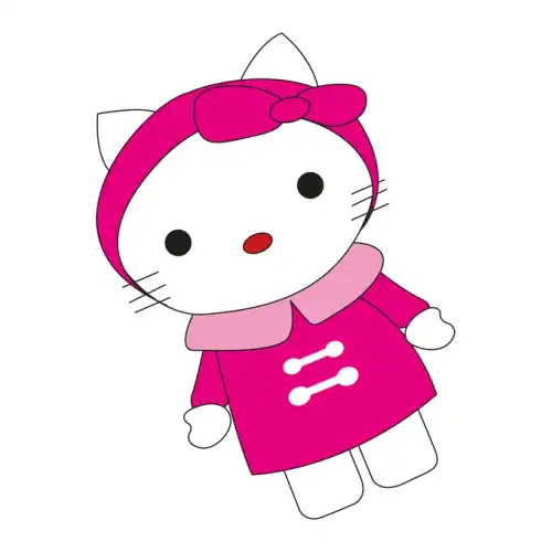 Hello Kitty SVG Design | SVG Files for Cricut & Print