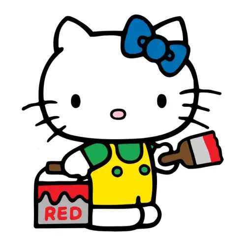 Hello Kitty SVG Design | SVG Files for Cricut & Print