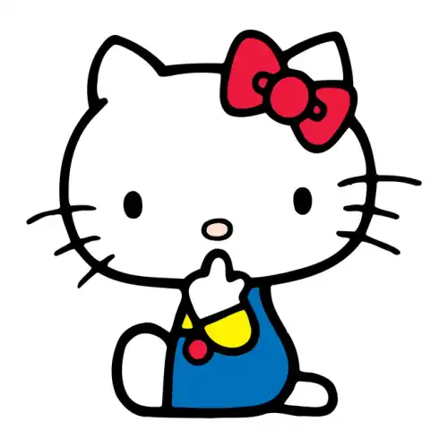 Hello Kitty SVG Design | SVG Files for Cricut & Print