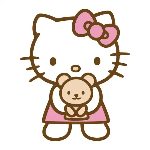 Hello Kitty SVG Design | SVG Files for Cricut & Print