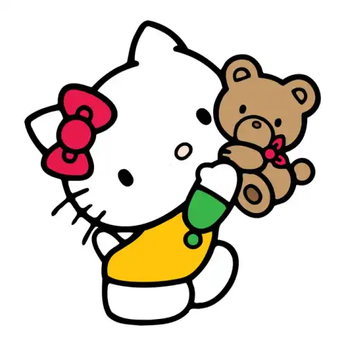 Hello Kitty SVG Design | SVG Files for Cricut & Print