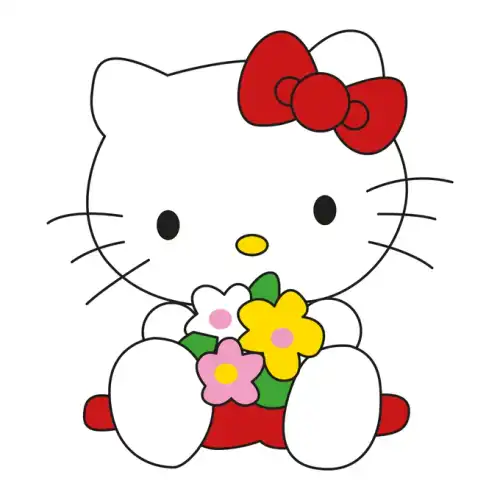 Hello Kitty SVG Design | SVG Files for Cricut & Print
