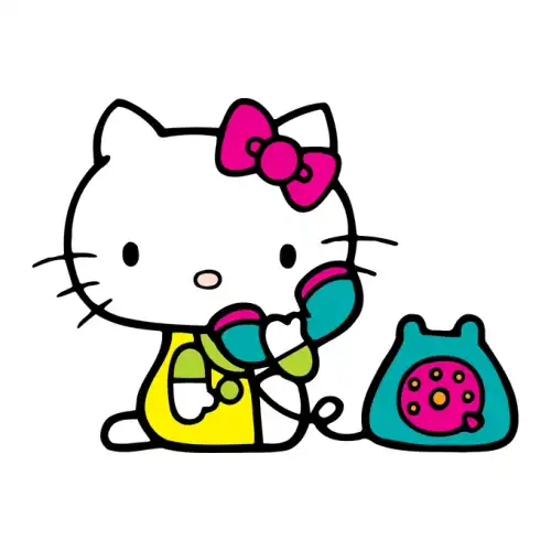 Hello Kitty SVG Design | SVG Files for Cricut & Print