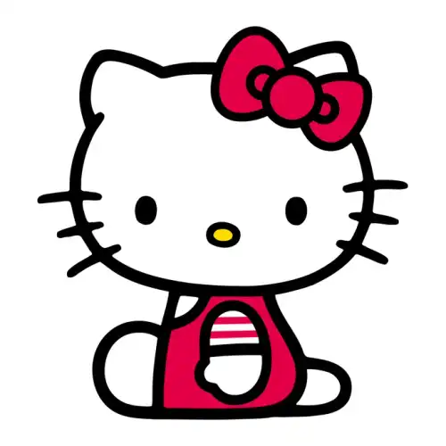 Hello Kitty SVG Design | SVG Files for Cricut & Print