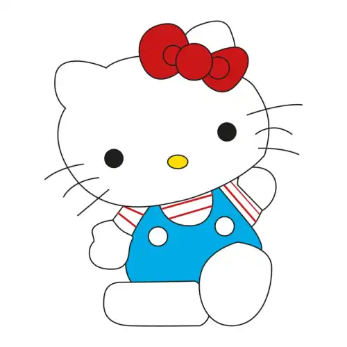 Hello Kitty SVG Design | SVG Files for Cricut & Print