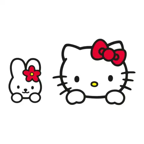 Hello Kitty SVG Design | SVG Files for Cricut & Print