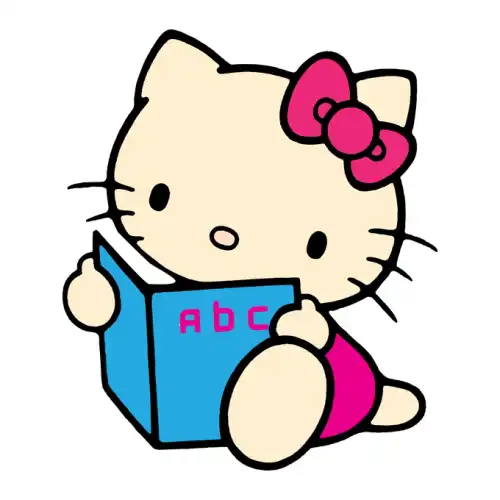 Hello Kitty SVG Design | SVG Files for Cricut & Print