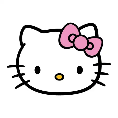 Hello Kitty SVG Design | SVG Files for Cricut & Print