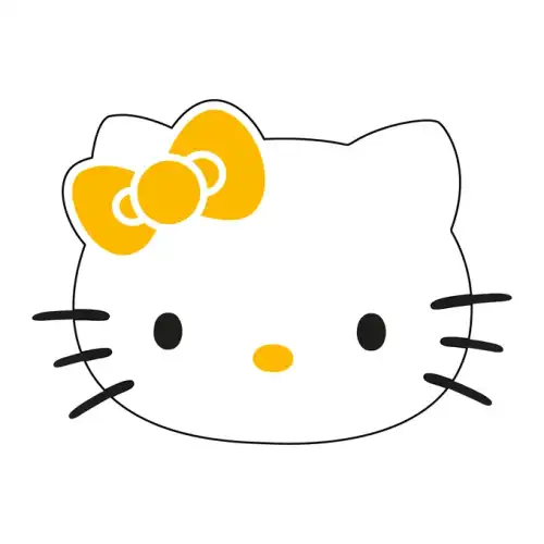 Hello Kitty SVG Design | SVG Files for Cricut & Print