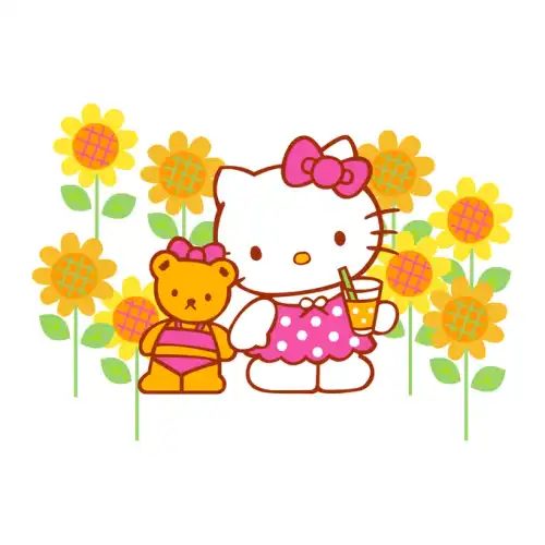 Hello Kitty SVG Design | SVG Files for Cricut & Print