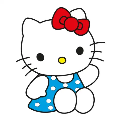 Hello Kitty SVG Design | SVG Files for Cricut & Print