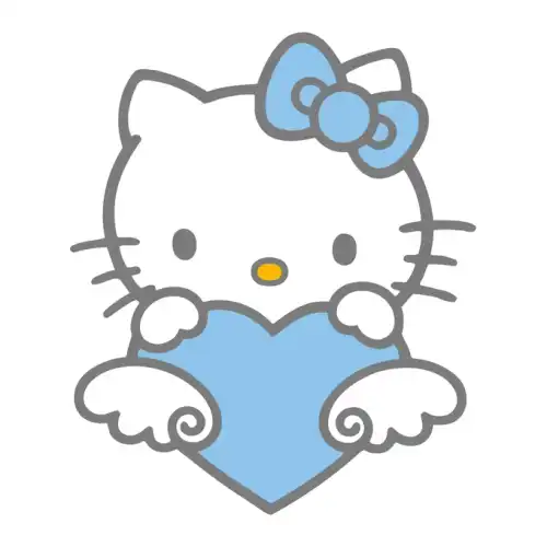 Hello Kitty SVG Design | SVG Files for Cricut & Print