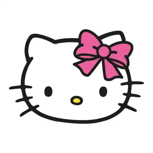 Hello Kitty SVG Design | SVG Files for Cricut & Print