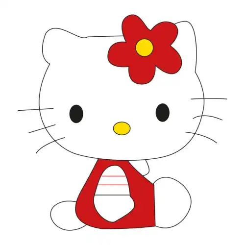 Hello Kitty SVG Design | SVG Files for Cricut & Print