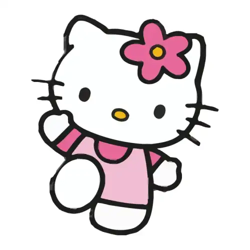 Hello Kitty SVG Design | SVG Files for Cricut & Print