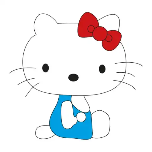 Hello Kitty SVG Design | SVG Files for Cricut & Print