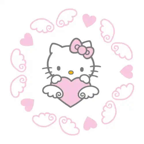 Hello Kitty SVG Design | SVG Files for Cricut & Print