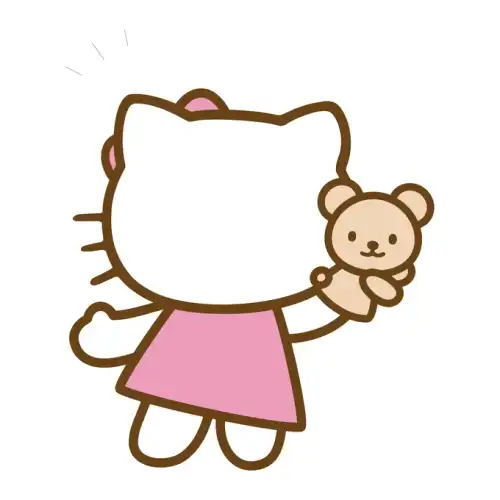 Hello Kitty SVG Design | SVG Files for Cricut & Print
