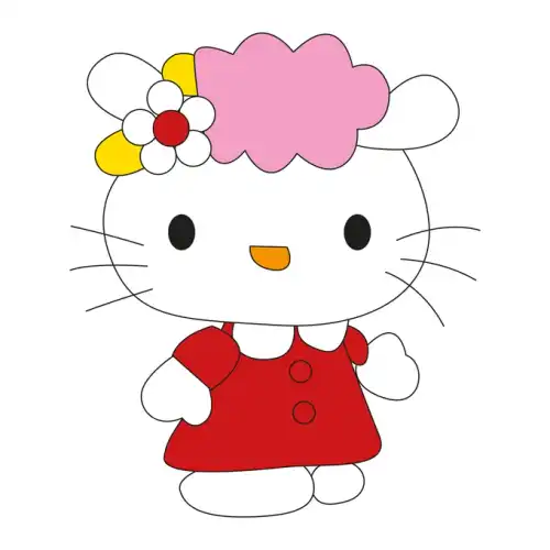 Hello Kitty SVG Design | SVG Files for Cricut & Print