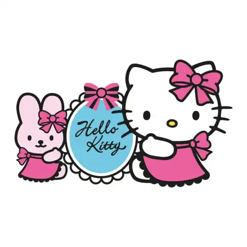 Hello Kitty SVG Design | SVG Files for Cricut & Print