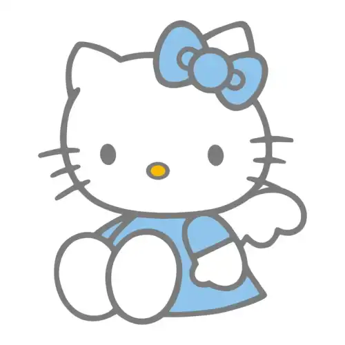 Hello Kitty SVG Design | SVG Files for Cricut & Print