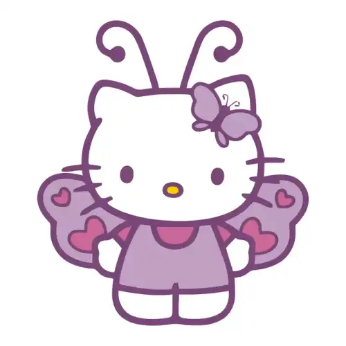 Hello Kitty SVG Design | SVG Files for Cricut & Print