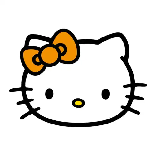 Hello Kitty SVG Design | SVG Files for Cricut & Print